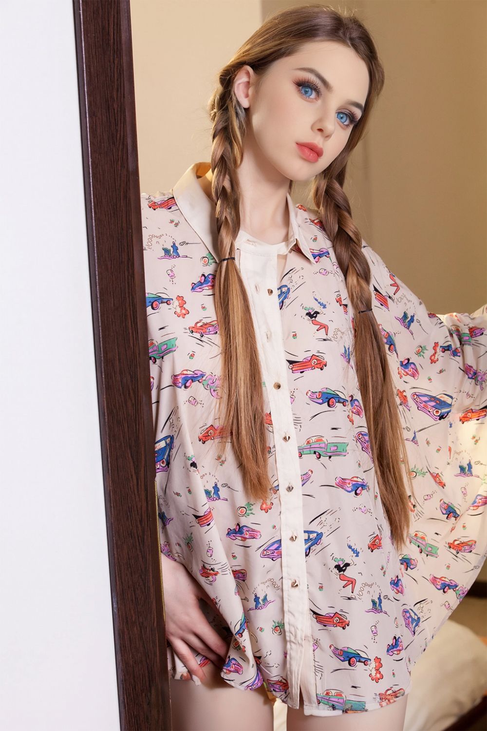 SY Doll | 159cm/5ft2 Small Breasts Lovely Blonde Lady Realistic TPE Sex Doll - Catherine - TLD