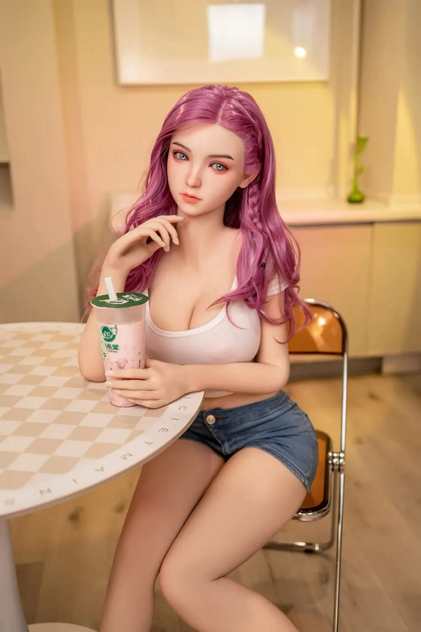 TopLoveDoll | Mehrgrößen-anpassbare, lebensechte Sex- und Begleitpuppe – Angela