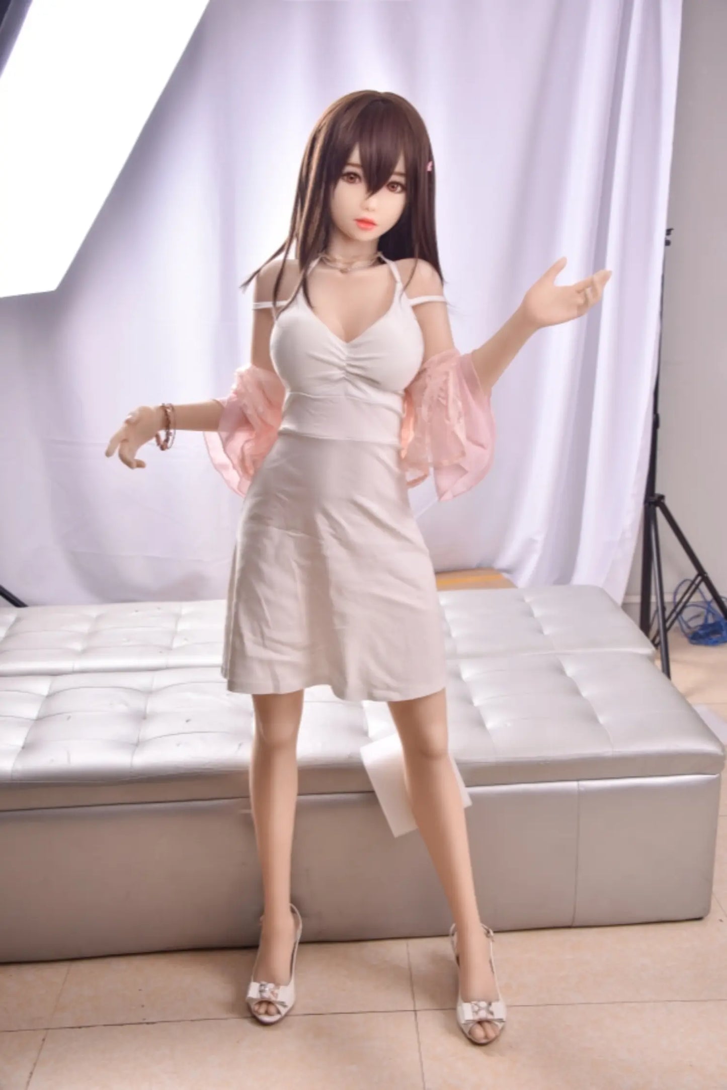 TopLoveDoll | Mehrgrößen-anpassbare, lebensechte Sex-Puppe Silvana