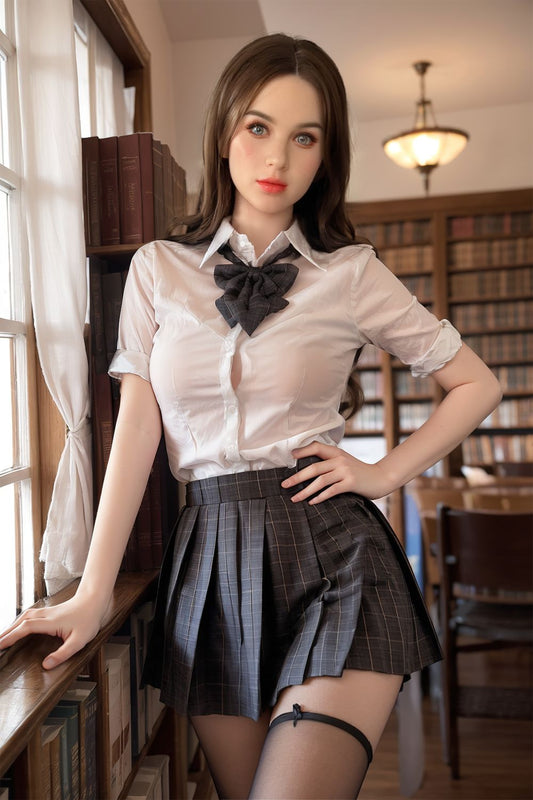 SY Doll | 159cm/5ft2 Small Breasts Freckle Girl Lifelike TPE Sex Doll -Debby - TLD