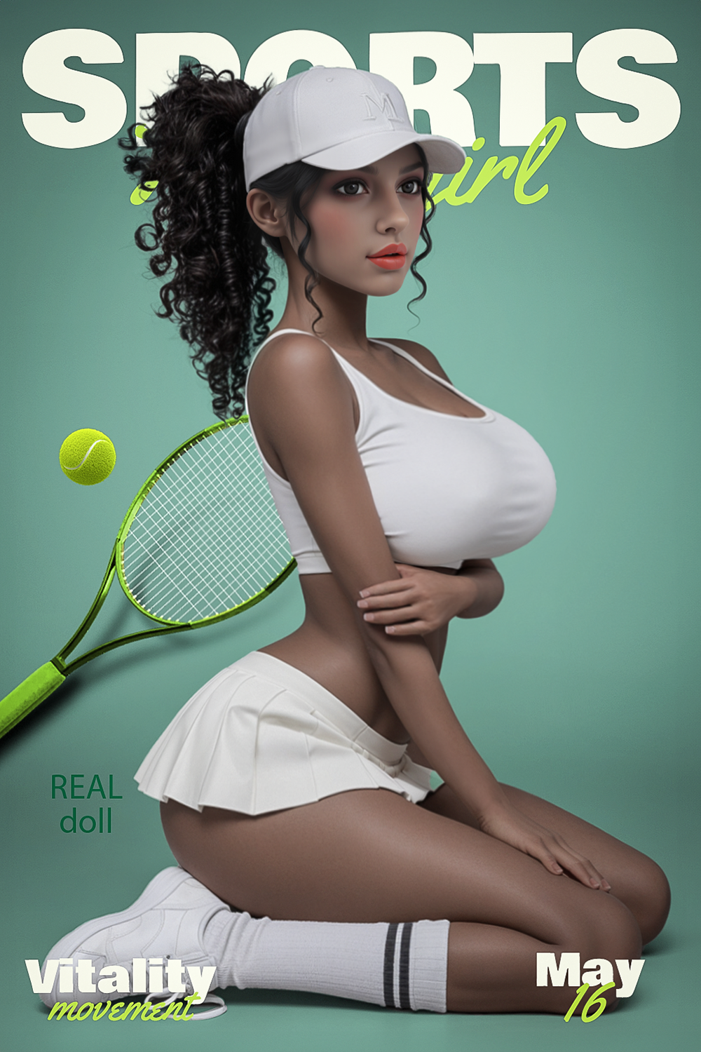 SY Doll | 158cm/5ft2 Big Breasts Latina Fitness Girl Realistic TPE Sex Doll - Maya - TLD