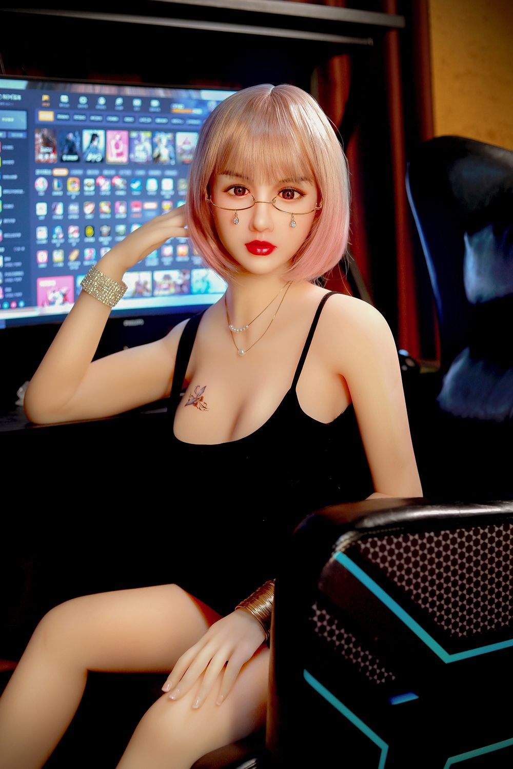 toplovedoll-165cm-5ft5-big-breasts-mature-pink-short-hair-lifelike-tpe-sex-doll-jamie