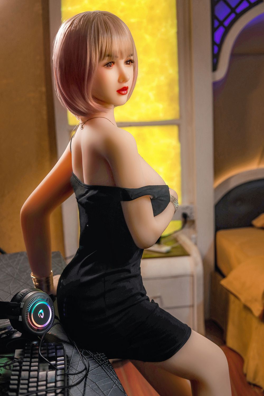 toplovedoll-165cm-5ft5-big-breasts-mature-pink-short-hair-lifelike-tpe-sex-doll-jamie