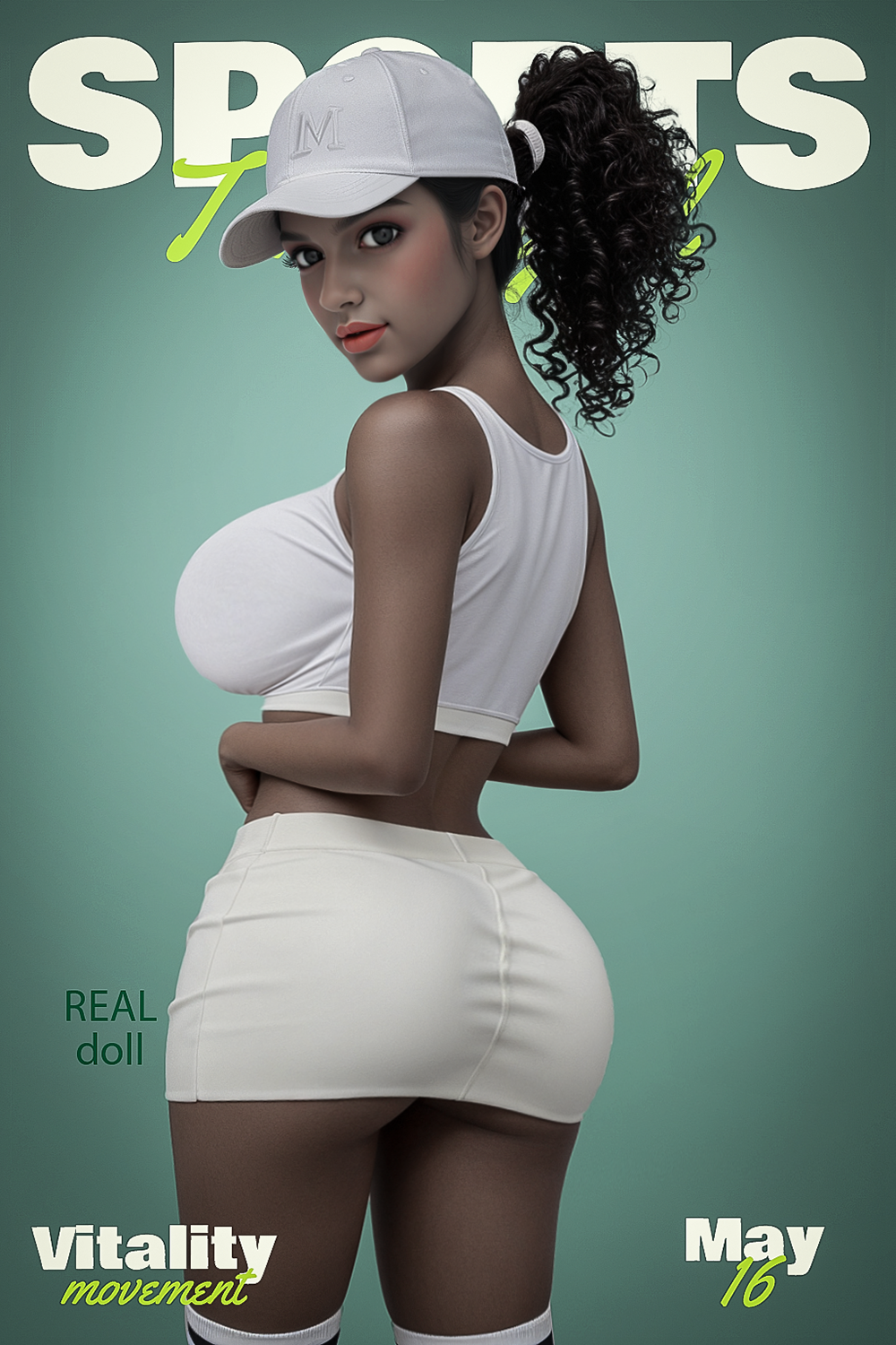 SY Doll | 158cm/5ft2 Big Breasts Latina Fitness Girl Realistic TPE Sex Doll - Maya - TLD