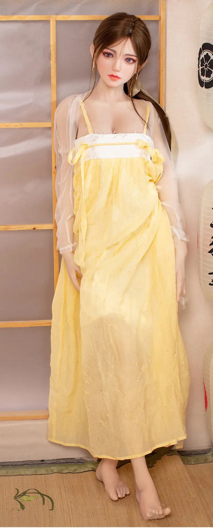 SY Doll | 160 cm große, asiatische Schönheit mit pinken Haaren und großem Busen – lebensechte TPE-Sexdoll – Fiora