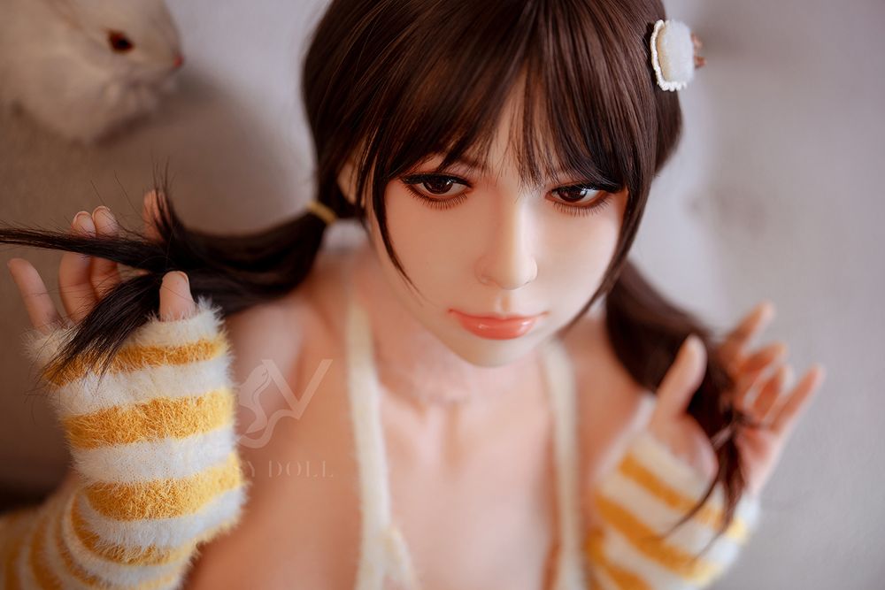 SY Doll | Asian 150cm/4ft11 Black Hair Lovely Small Breasts Lifelike TPE Sex Doll - Lily - TLD