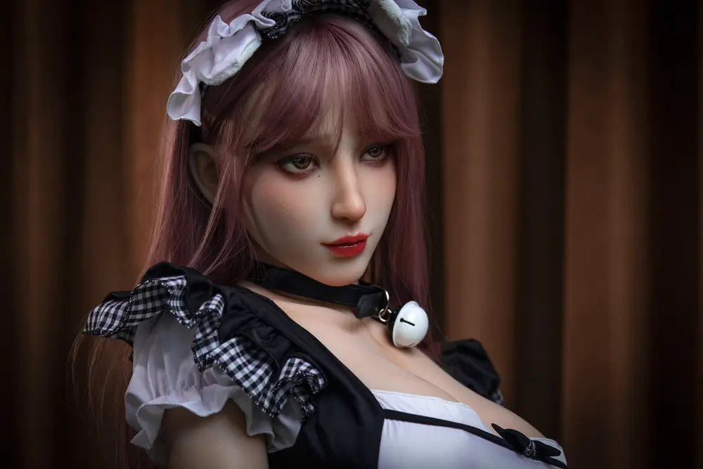 SY Doll | 160 cm große, asiatische Schönheit mit pinken Haaren und großem Busen – lebensechte TPE-Sexdoll – Fiora
