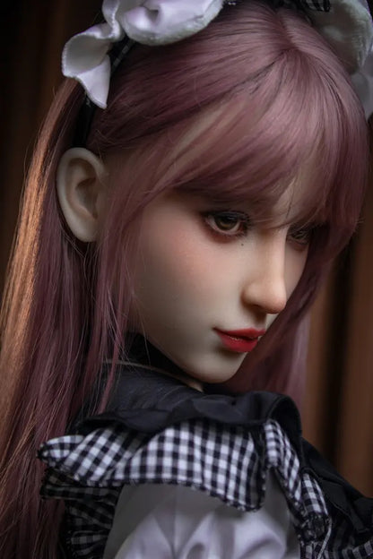 SY Doll | 160 cm große, asiatische Schönheit mit pinken Haaren und großem Busen – lebensechte TPE-Sexdoll – Fiora