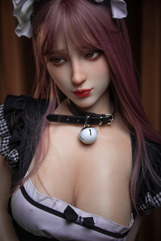 SY Doll | 160 cm große, asiatische Schönheit mit pinken Haaren und großem Busen – lebensechte TPE-Sexdoll – Fiora