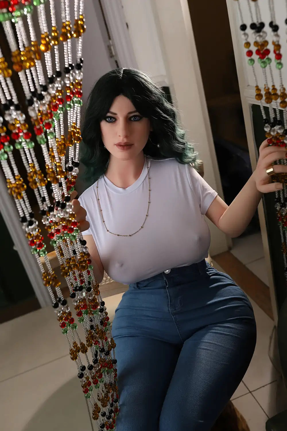 TopLoveDoll | Mehrgrößen-anpassbare, lebensechte Sex-Puppe Jett