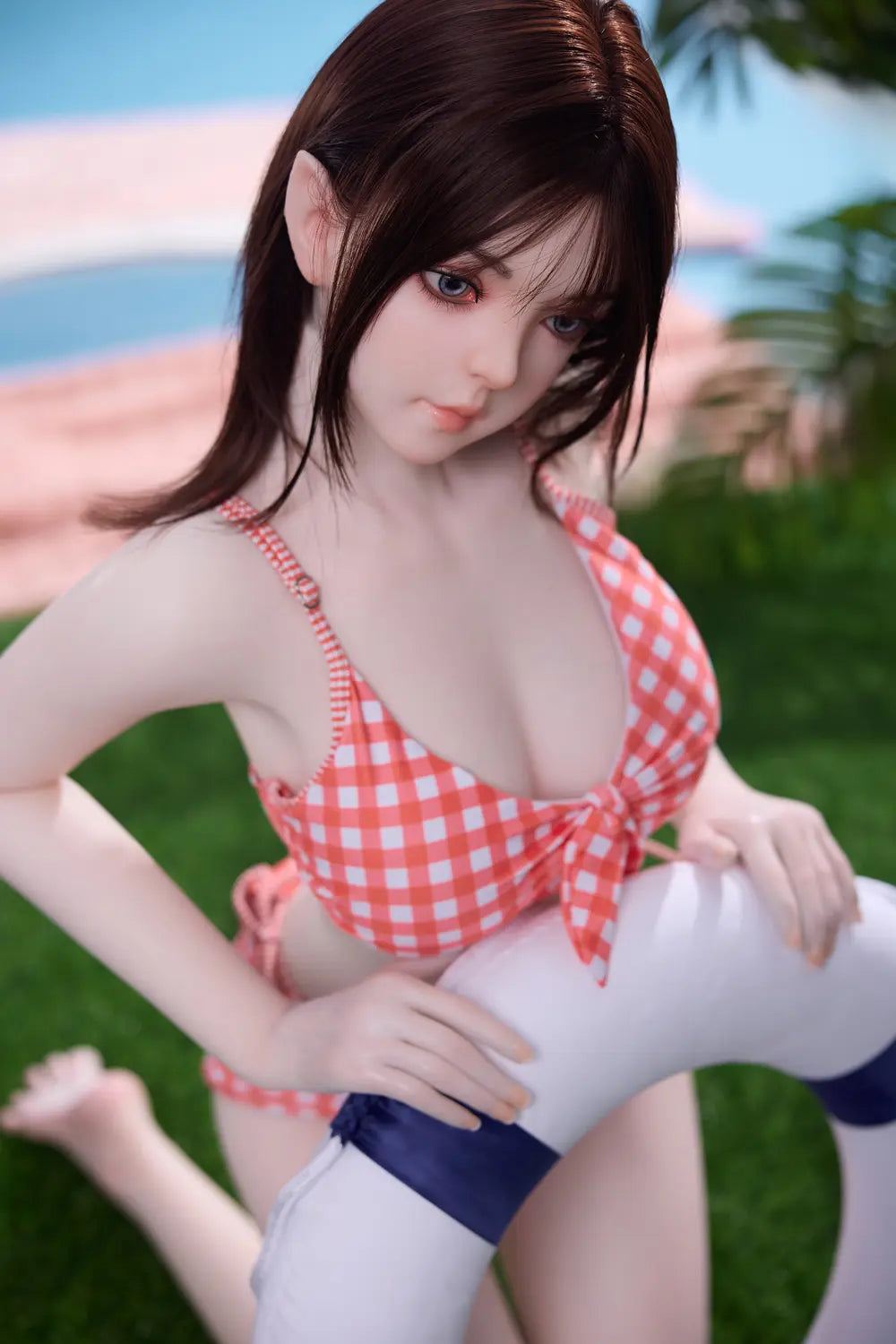 TopLoveDoll | Mehrgrößen-anpassbare, lebensechte Sex-Puppe Elfie