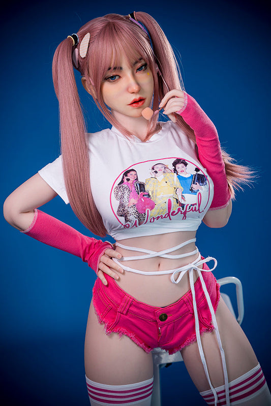 SY Doll | 164cm/5ft5 Big Breasts Playful Pink-Haired Trendsetter Realistic Full Silicone Sex Doll - Anne - TLD